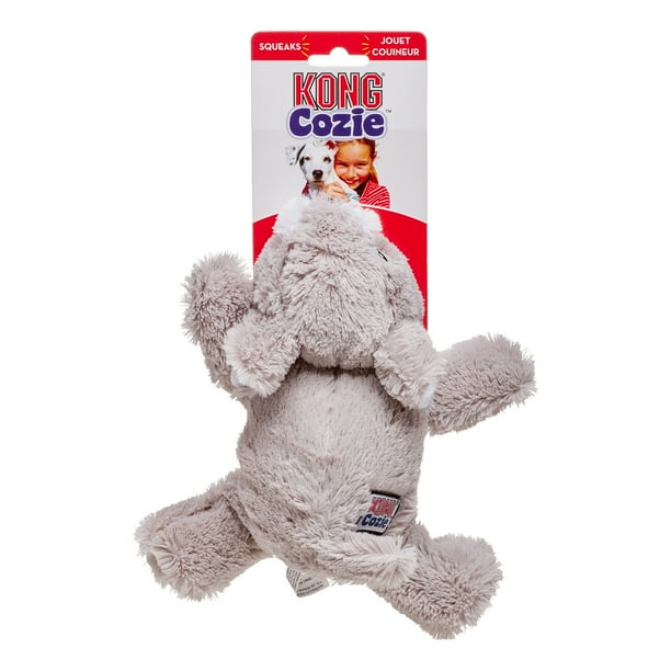 Kong Cozie Buster Bear Dog Toy Medium Walmart Com