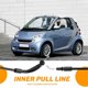 thumbnail image 1 of 3pcs For Smart(450)Fortwo Front Interior Door Cable Q0001973V005, 1 of 5