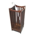 thumbnail image 3 of D-Art Collection Traditional Teak Solid Wood Umbrella Stand in Natural Golden, 3 of 4