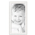 thumbnail image 2 of ArtToFrames 19" x 39" Majestic White Picture Frame, 19x39 inch Silver Wood Poster Frame (WOM-5198),  Pack, 2 of 7