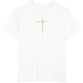 thumbnail image 3 of Cruz Cristiana Oro Jesús Camiseta, 3 of 3
