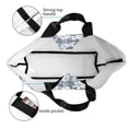 thumbnail image 4 of Kdxio Lilies Flowers Casual Tote Bags Women Big Capacity Shoulder Bag for Women Travel Shoulder Bags Handbags, 4 of 8