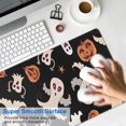thumbnail image 4 of Long Mouse Pads for Desk,Retro Halloween Ghost Pattern Desk Mats on Top Of Desks, Desk Mouse Pad Extra Large with 3mm Non-Slip Base and Stitched Edge for Gaming,Office,Work,Home 31.5x15.7in, 4 of 5