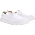thumbnail image 2 of HEYDUDE Women Wendy Stretch Canvas , White, 10, 2 of 6