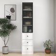thumbnail image 2 of Living Room Cabinets Elegant White Storage Cabinet – Modern & Spacious Organizer for Any Room,Wooden Cabinets, 2 of 18
