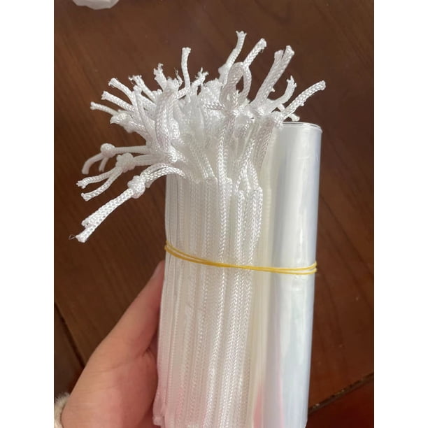 Bolsa de plástico transparente con cordón esmerilado, bolsa de almacenamiento para zapatos de viaje, bolsa de embalaje para ropa y calcetines