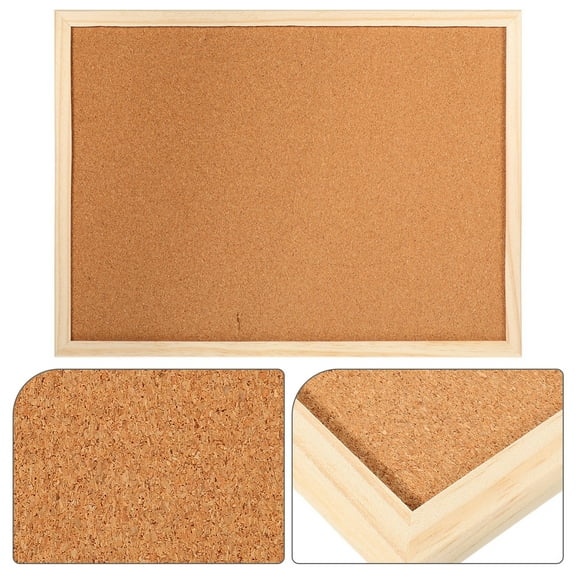 ORDDIART 1Set Reminder Bulletin Board Cork Board for Office Desk Placement Adults Khaki