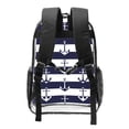 thumbnail image 2 of Susaid Anchors Print Clear Backpack See Through Transparent Plastic Clear Bookbags for School, College, Stadium,Work, 2 of 7