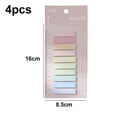 thumbnail image 2 of Lot de 4 800 Pcs Onglets Adhésifs pour Index, Notes Adhésives Transparentes Réinscriptibles pour Marquage de Pages, 2 of 5