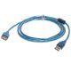 thumbnail image 1 of 1,5 / 3/5/10 metros USB 2.0 macho a hembra Cable extendido Sincronización de datos Carga súper rápida Cable de extensión USB Vogacara PJ7968-03, 1 of 2