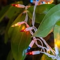 thumbnail image 4 of Christmas Lights Indoor Outdoor, 33ft 100-count Lights Incandescent Mini String Light, Battery Powered Lights for Xmas Tree, Patio, Holiday, Party, Home, Garden, Decorations (Red Blue White), 4 of 6