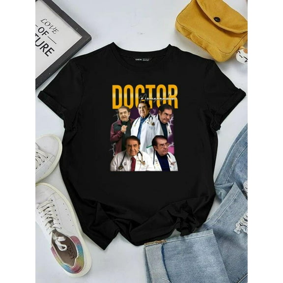 Dr. Nowzaradan My 600-lb Life Why You Eat So Much Retro TV Unisex tee V50491, for men & women, up to size 5XL