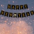 thumbnail image 4 of 13Pcs/Set Party Banner Gold-Printed Multi-purpose Eco-friendly Glitter 2022 Happy New Year Banner for New Year, 4 of 8