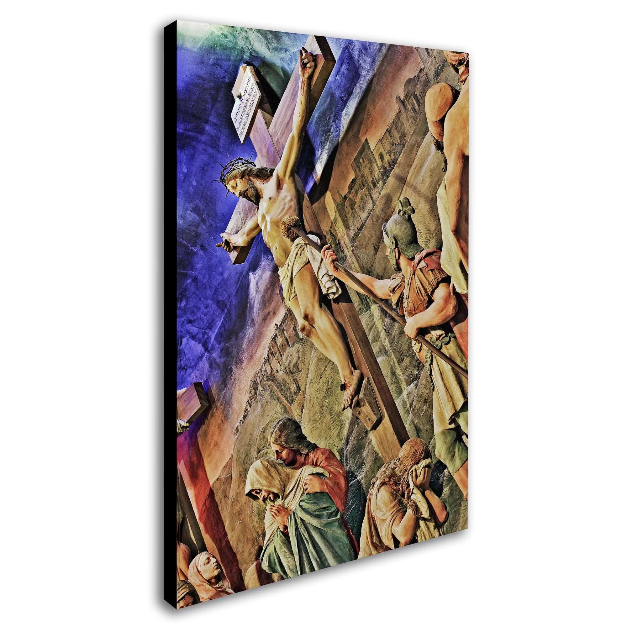 Trademark Fine Art "Altar of Calvary" Canvas Art by Gregory O'Hanlon