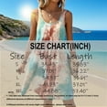 thumbnail image 4 of AELand Women's Dresses , Round Neck Sleeveless Random Printed Tie Dye Tank Dresses,,S~XXL, 4 of 7