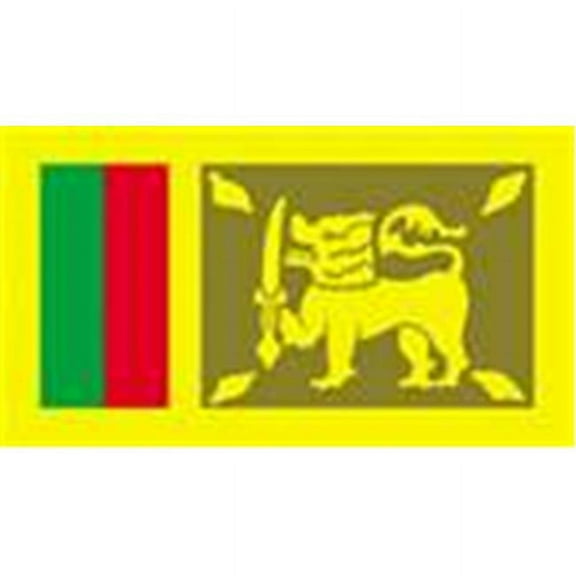 Annin Flagmakers 191477 2 ft. X 3 ft. Nyl-Glo Sri Lanka Flag