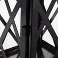 thumbnail image 4 of Farnsworth Stainless Steel Outdoor 18" Lantern, Black, 4 of 11