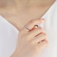 thumbnail image 4 of Xihbxyly Anillo de Compromiso con Forma de Corazón de Diamantes de Doble Capa para Mujer, Ideal para Bodas, Cumpleaños, San Valentín, Etc., 4 of 7