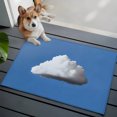 thumbnail image 5 of Blue Sky Bathroom Rug Washable 2x3 Entryway Rug Non Slip Abstract Sky White Minimalist Front Door Mat Low Pile Indoor Doormat Throw Floor Carpet for Kitchen Bedroom Entrance, 5 of 9