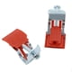 thumbnail image 3 of Clips de fijación para fregadero empotrados - Clip de hardware de reparación de instalación para fregadero de cocina, baño, ducha, arco ajustable, podredumbre, 10 piezas, 50 x 25 x 18 mm, 3 of 4