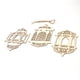 thumbnail image 5 of EID-UL-FIGR Ornamento colgante El festival de FAST-ROPTING STYLE ESTILO DURANTE Durable Decoración Hollow Accesorios para automóviles de regalo 6 Paquete Jumpingount HA011724-00, 5 of 7