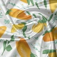 thumbnail image 5 of Ambesonne Citrus Valance Pack of 2, Lemons and Oranges Flowers, 54"X12", Marigold Mustard, 5 of 5