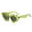 Vert, variante sur YUANOU Lunettes de Soleil Oeil de Chat Fleur Vintage Lunettes Femmes/hommes Marque de Luxe Lunettes Tournesol Lunettes de Fête (Vert)