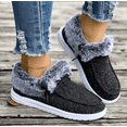 thumbnail image 2 of Women's Slip-On Cotton Shoes - Casual shoes with Lightweight Comfort, 2 of 12