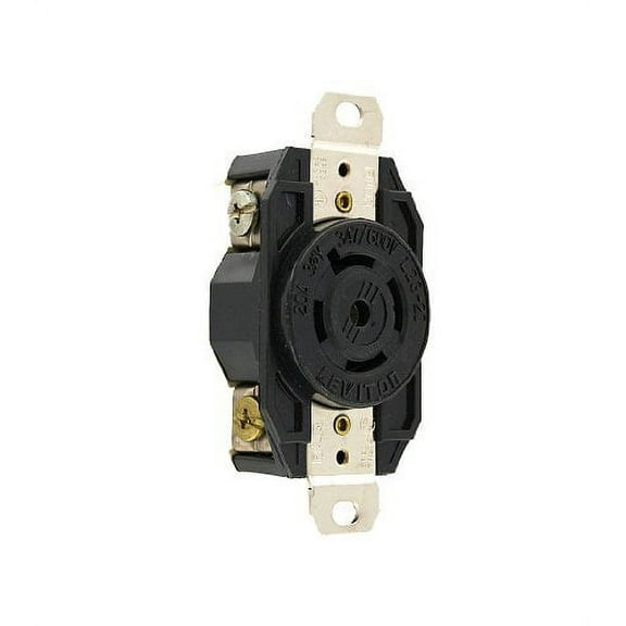 Twist Turn Locking Receptacle Outlet NEMA L23-20R 20A 347/600V 2530-065