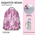 thumbnail image 5 of Unisex Paisley Print Backpack – Versatile Paisley Gift for Women & Men, Durable School Bookbag, Waterproof Laptop Compartment, Great for Commuting, 5 of 6