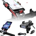 thumbnail image 1 of Cycling Light With Multifunction Features Powerful Torch Smartphone Holder And Speaker For Outdoor Adventures And Camping Front And Rear Light Set Cycling Front Light Dynamo Light Light 30 Outbound, 1 of 8