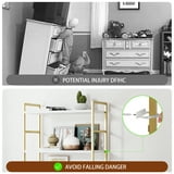 Walsunny 5 Tiers Large Bookshelf, Industrial Modern Book Rack, Tall ...