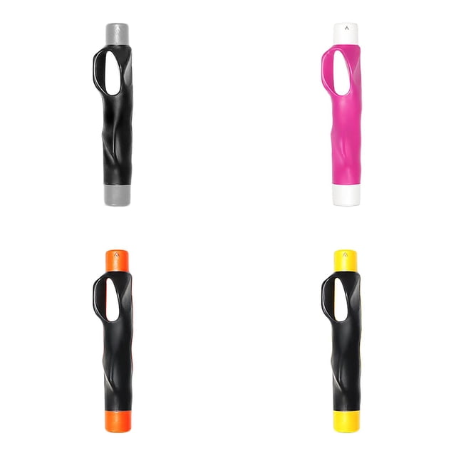 YWIYIUD 4PCS 6.1x1inch Portable GolfGrip Trainer Attachment NonSlip Handed GolfSwing Training Grip Practical Sports Accessory for Beginner Improving Train Correct Hand Position
