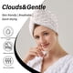 thumbnail image 4 of Microfibra Toalla para el cabello, turbantes para el cabello, toallas de secado rápido para cabello rizado, envoltura para el cabello de mujer, Gris, 4 of 8