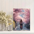 thumbnail image 2 of Qisvanset 12x16 Inch With Frame 2D Flat Wall Art Walk In Love Western Cowgirl Bible Verse Home Decor, 2 of 8