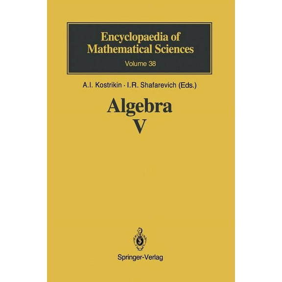 Encyclopaedia of Mathematical Sciences Homological Algebra, Book 38, (Paperback)