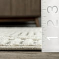 thumbnail image 2 of Rugs USA Balboa Textured Tile Area Rug, 2' x 3', Aelinn Ivory, 2 of 9