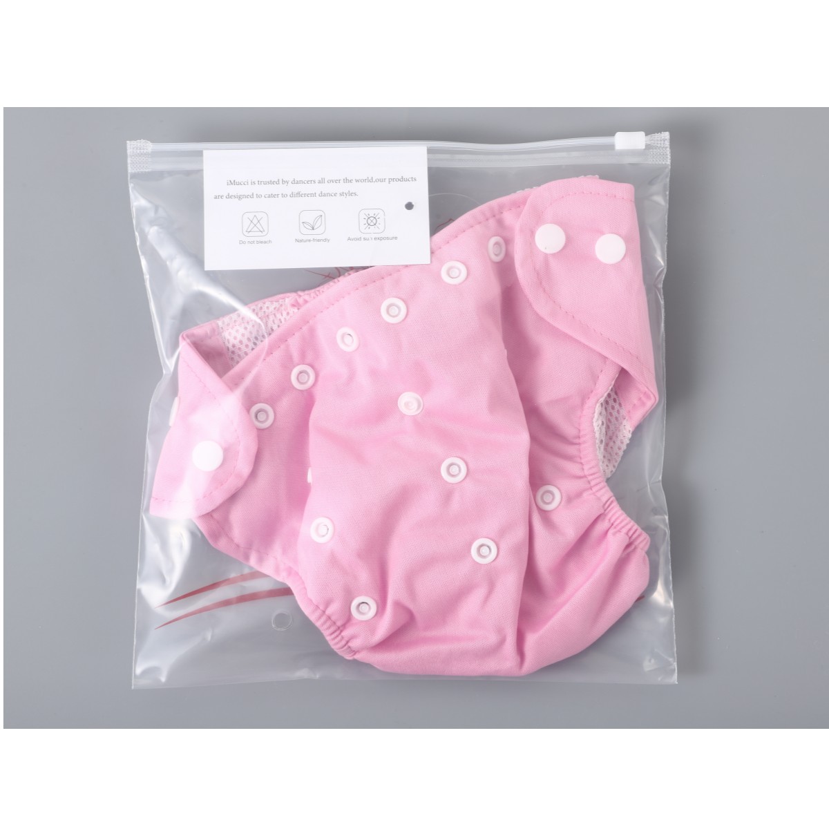 iMucci Infant Wear Baby Cloth Diaper Waterproof Diaper Pad Leak-proof Breathable Diaper Pants Mesh Thin Fleece