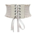 thumbnail image 2 of Ceinture Large pour Femmes sous-Poitrine Cosplay corset Extensible Taille Haute Beige, 2 of 4