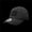 Black, variant on USA Embossed Patch Cap - Grey
