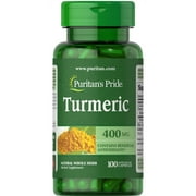 (2 pack) (2 Pack) Puritan's Pride Turmeric 400 mg-100 Capsules