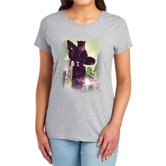 Batman Catwoman #63 Cover Women's T Shirt, Athletic Heather, Small