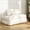 Beige, variant on Litake 3-in-1 Folding Convertible Sofa Bed with Pillow Foldable Matress with Back Support, Comfy Portable Sleeper Chair Floor Sofa Lounge for Living Room Bedroom, No Assemble Required, Beige Double
