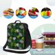 thumbnail image 4 of Balery Tropical Leaves1 Caja de Almuerzo y Bolsa de Almuerzo para Hombres y Mujeres, Bolsa de Almuerzo Reutilizable con Gran Capacidad, Bolsa de Almuerzo Aislada, 4 of 7