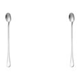 thumbnail image 4 of Injueey Cucharas Vajilla Acero inoxidable Café Latte Cucharadita Vajilla Revolviendo Hielo Helado Cuchara Accesorios de cocina Type1 NO1, 4 of 6