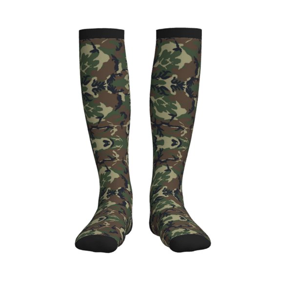 Camouflage Compression Socks Best Support for Women Men Athletic Running Cycling