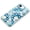 Blue, variant on XPM for Apple iPhone 16e Fashion Daisy Floral Series, Full 3D Bling Crystal Diamonds Sparkling Rhinestone Glitter Hybrid Design Phone Case Cover (Silver)