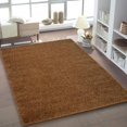thumbnail image 1 of Ladole Rugs Tapis Shaggy Marron Clair 5 Pieds2 Pouces x 7 Pieds5 Pouces, 1 of 3
