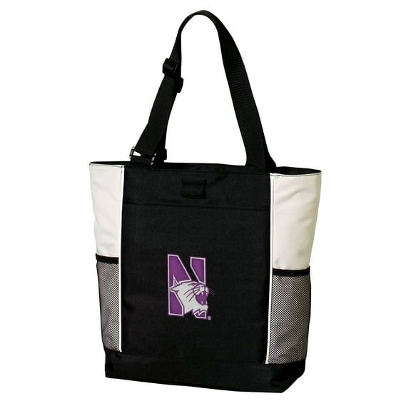Deluxe Northwestern University Tote Bag Best NU Wildcats Totes