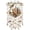 B,7.8 Inch, variant on Christmas Pearl Diamond Art Hanging Painting,Diamond Art Christmas Ornaments,Sparkly Holiday Wall Art Craft with Beaded Chain and Hanging Loop,Sparkling Christmas 2D Flat Hanging Painting Decor